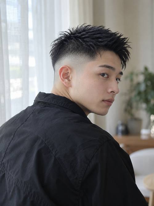 メンズ スキンフェードのヘアスタイルイメージ
