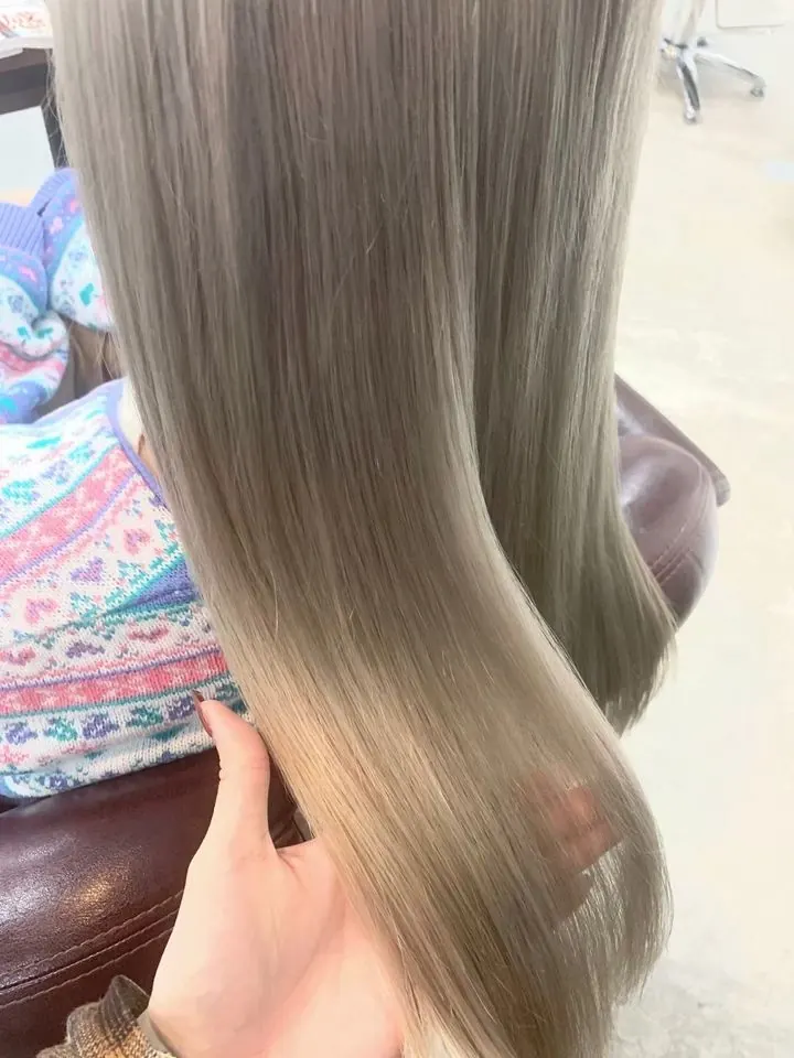 長岡の美容室 Re charme の縮毛矯正スタイル 6